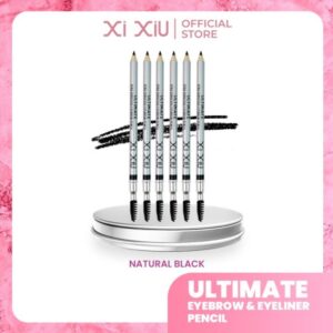 XI XIU ULTIMATE XTRA GORGEOUS EYEBROW PENCIL NATURAL BLACK, 2,5G