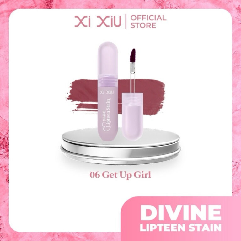 XI XIU DIVINE LIPTEEN STAIN 06 GET UP GIRL, 2