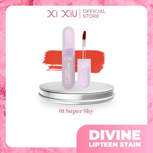 XIXIU DIVINE LIPTEEN STAIN 01 SUPER SHY 2.5GR